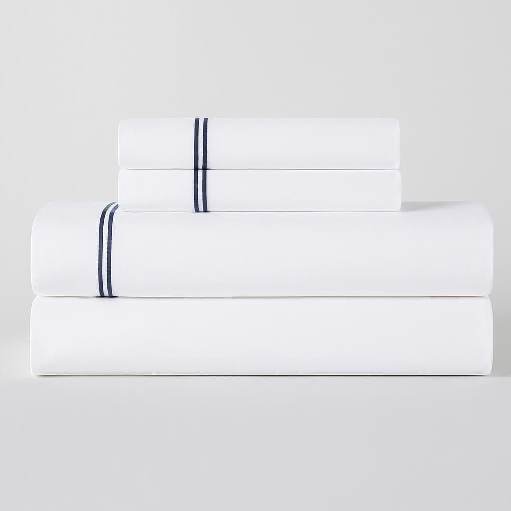 Quince Organic Percale Sheet Set